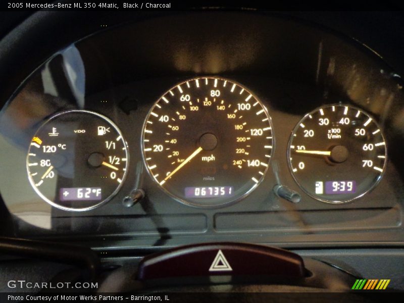 Black / Charcoal 2005 Mercedes-Benz ML 350 4Matic