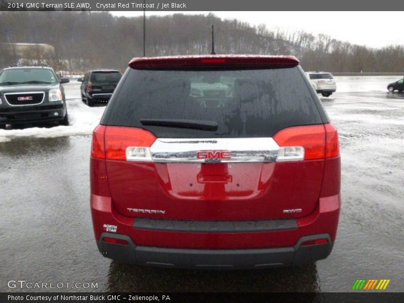 Crystal Red Tintcoat / Jet Black 2014 GMC Terrain SLE AWD