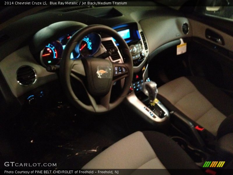 Blue Ray Metallic / Jet Black/Medium Titanium 2014 Chevrolet Cruze LS