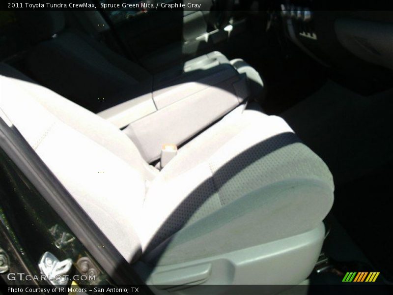 Spruce Green Mica / Graphite Gray 2011 Toyota Tundra CrewMax