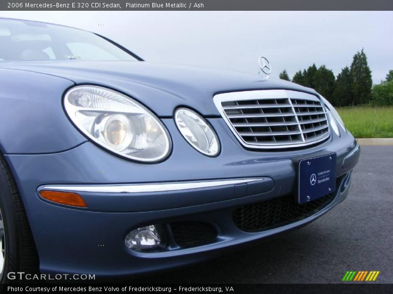 Platinum Blue Metallic / Ash 2006 Mercedes-Benz E 320 CDI Sedan