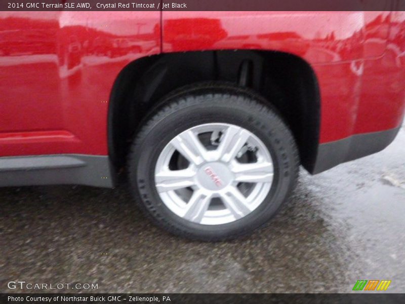 Crystal Red Tintcoat / Jet Black 2014 GMC Terrain SLE AWD