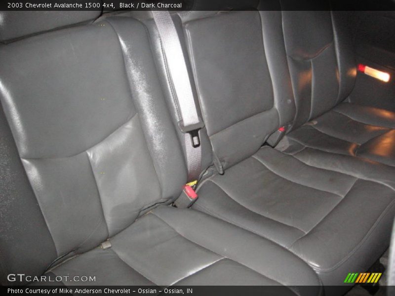 Black / Dark Charcoal 2003 Chevrolet Avalanche 1500 4x4