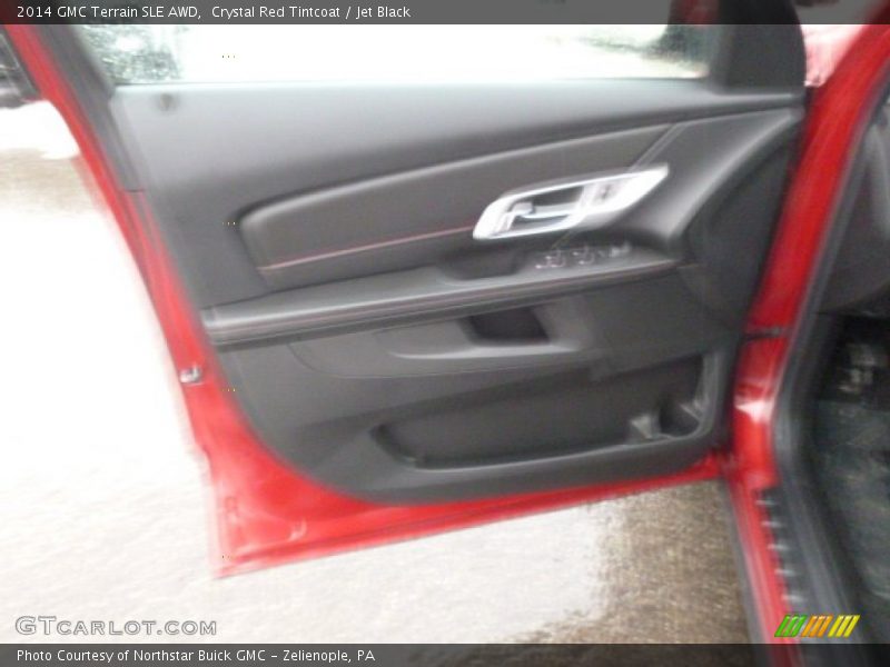 Crystal Red Tintcoat / Jet Black 2014 GMC Terrain SLE AWD
