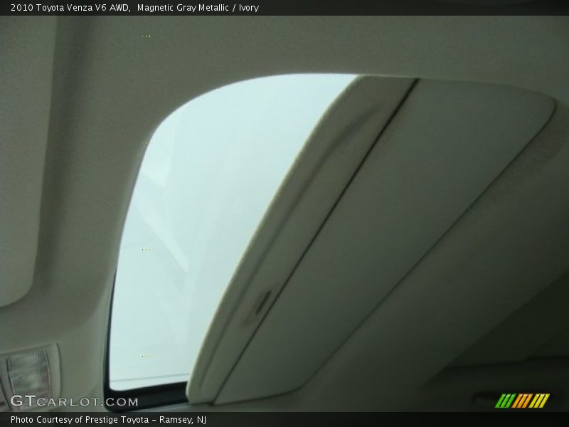 Magnetic Gray Metallic / Ivory 2010 Toyota Venza V6 AWD