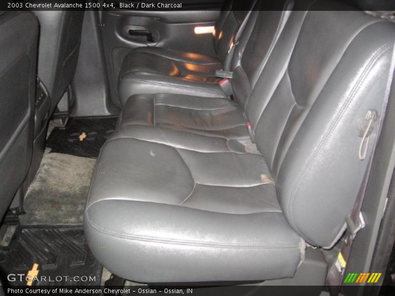 Black / Dark Charcoal 2003 Chevrolet Avalanche 1500 4x4