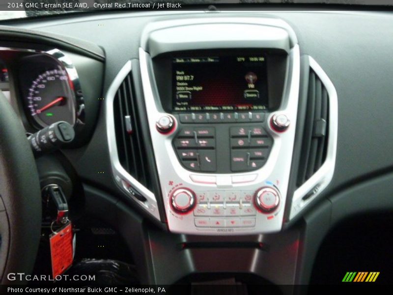 Crystal Red Tintcoat / Jet Black 2014 GMC Terrain SLE AWD