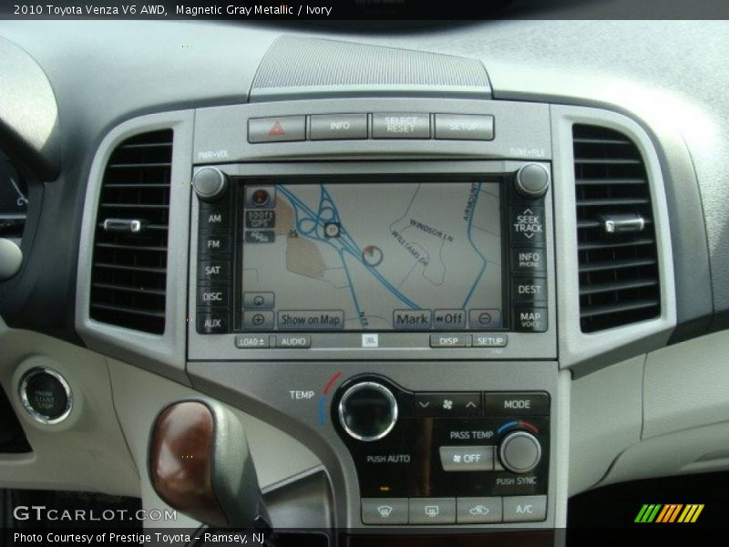 Magnetic Gray Metallic / Ivory 2010 Toyota Venza V6 AWD