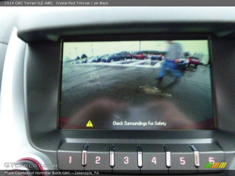 Crystal Red Tintcoat / Jet Black 2014 GMC Terrain SLE AWD