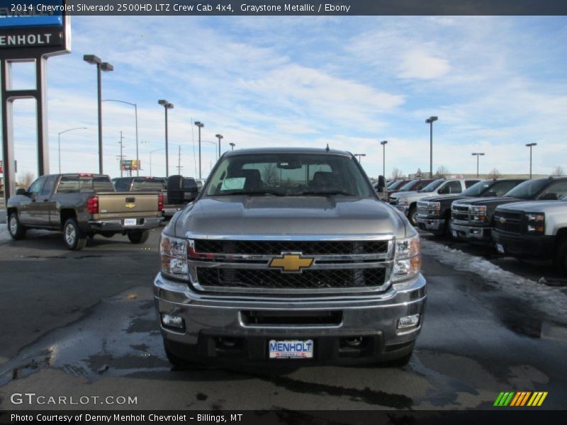 Graystone Metallic / Ebony 2014 Chevrolet Silverado 2500HD LTZ Crew Cab 4x4