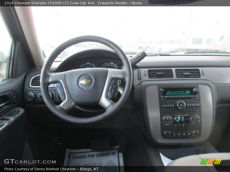 Graystone Metallic / Ebony 2014 Chevrolet Silverado 2500HD LTZ Crew Cab 4x4