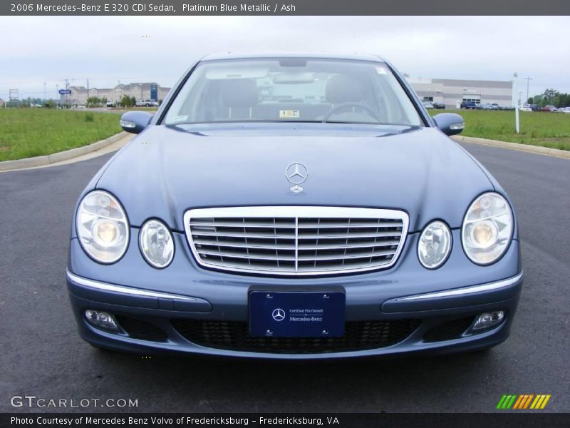 Platinum Blue Metallic / Ash 2006 Mercedes-Benz E 320 CDI Sedan