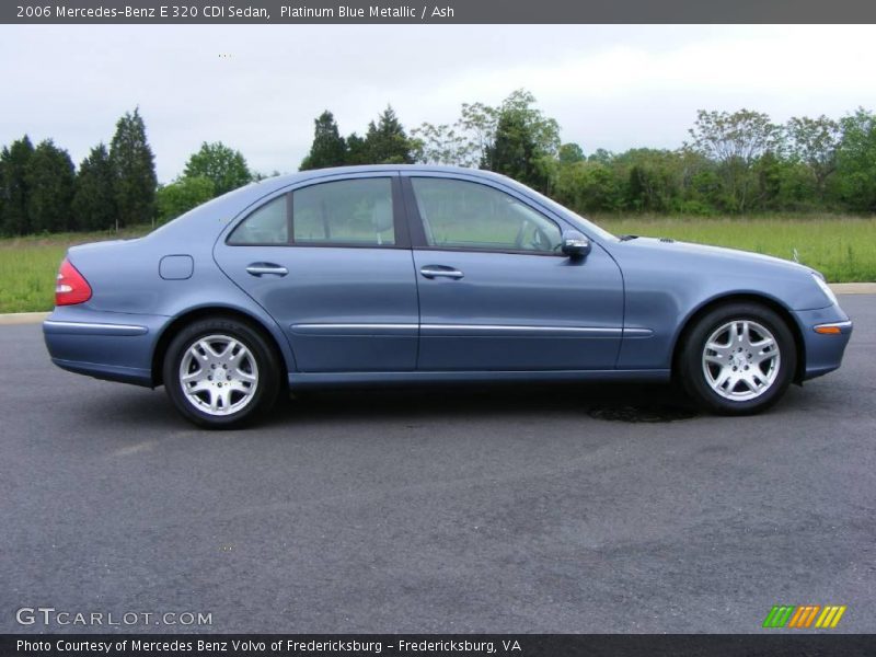 Platinum Blue Metallic / Ash 2006 Mercedes-Benz E 320 CDI Sedan