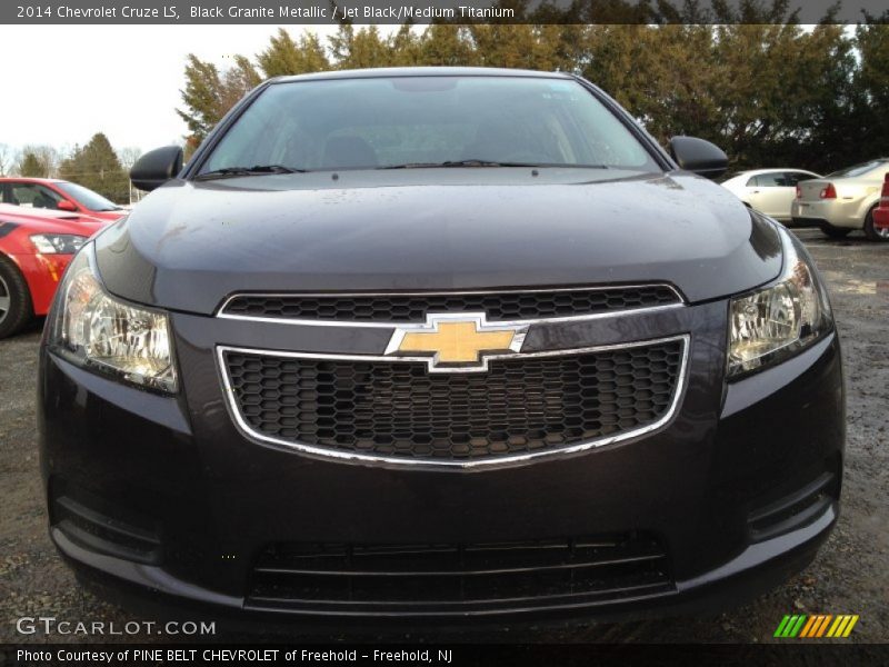 Black Granite Metallic / Jet Black/Medium Titanium 2014 Chevrolet Cruze LS