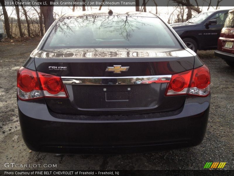 Black Granite Metallic / Jet Black/Medium Titanium 2014 Chevrolet Cruze LS