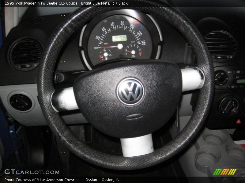 Bright Blue Metallic / Black 1999 Volkswagen New Beetle GLS Coupe