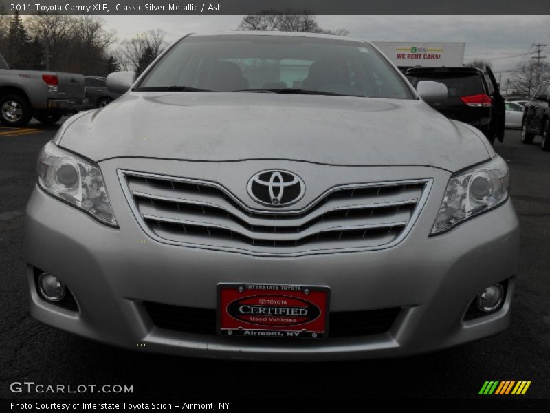 Classic Silver Metallic / Ash 2011 Toyota Camry XLE