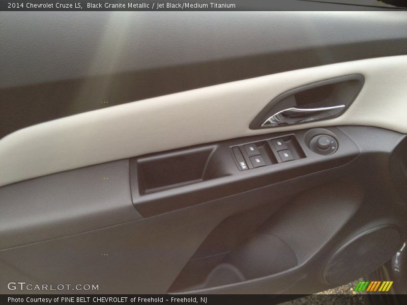 Black Granite Metallic / Jet Black/Medium Titanium 2014 Chevrolet Cruze LS