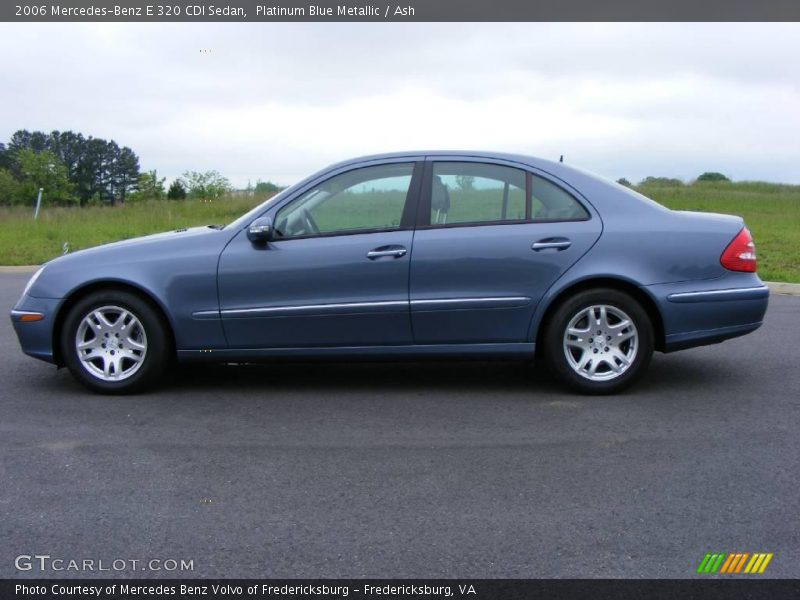 Platinum Blue Metallic / Ash 2006 Mercedes-Benz E 320 CDI Sedan