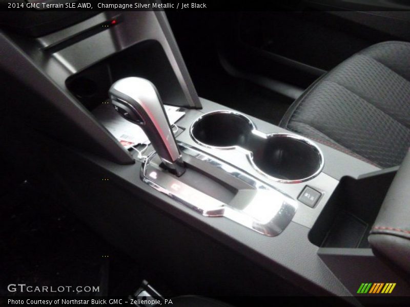 Champagne Silver Metallic / Jet Black 2014 GMC Terrain SLE AWD