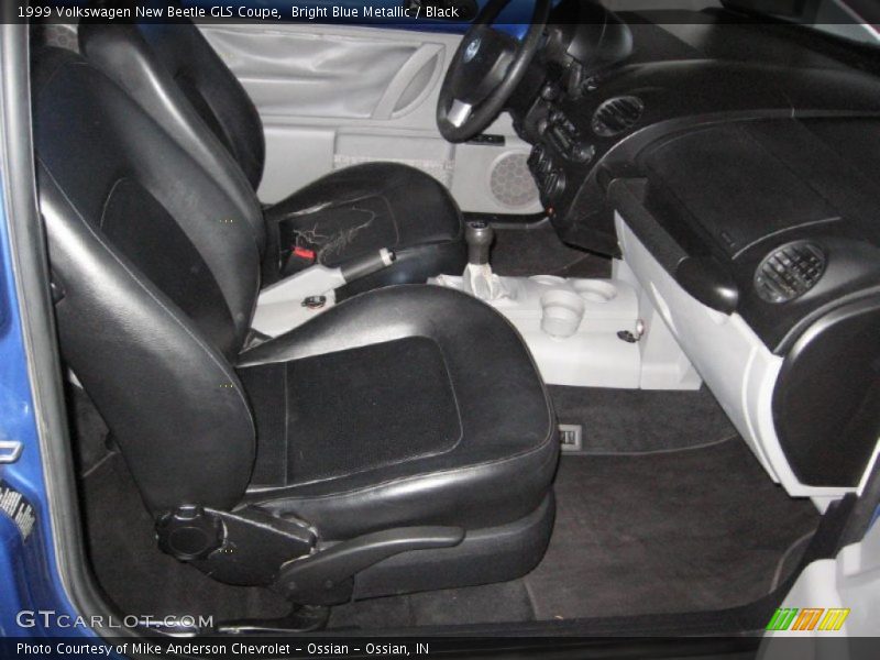 Bright Blue Metallic / Black 1999 Volkswagen New Beetle GLS Coupe