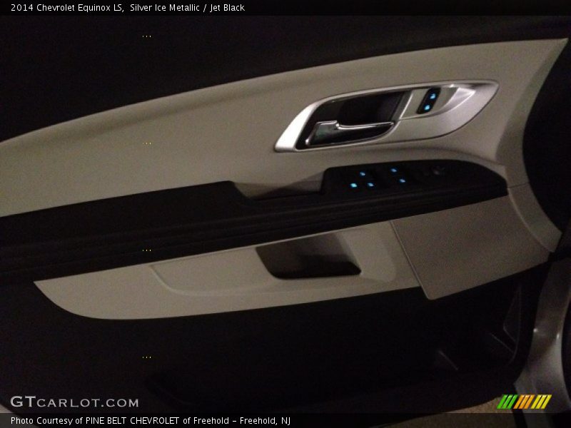 Silver Ice Metallic / Jet Black 2014 Chevrolet Equinox LS