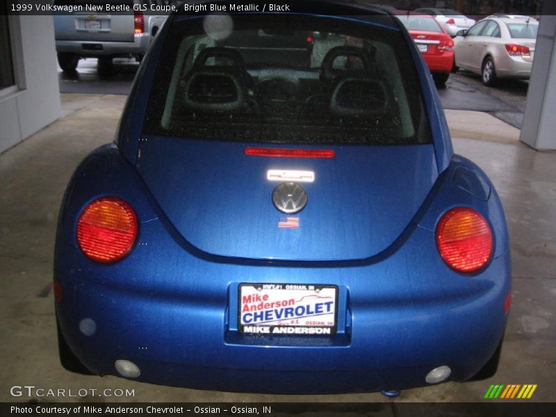 Bright Blue Metallic / Black 1999 Volkswagen New Beetle GLS Coupe