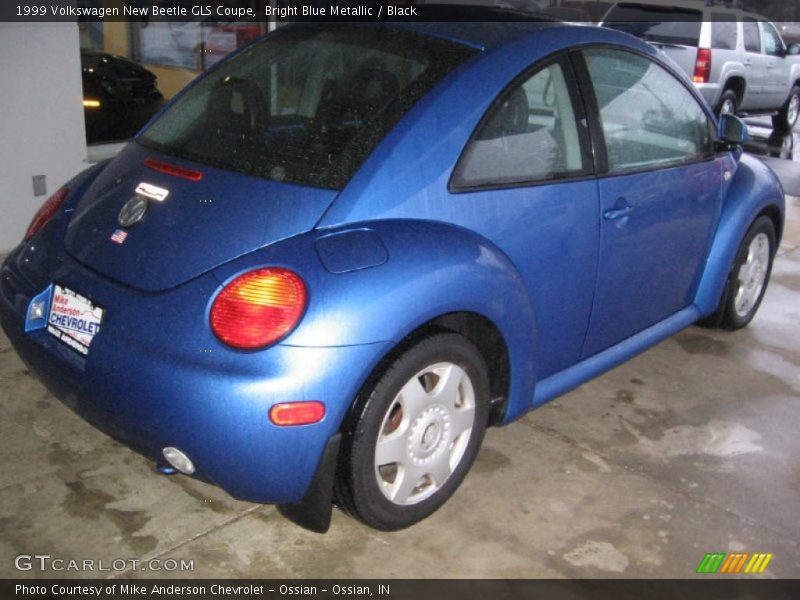 Bright Blue Metallic / Black 1999 Volkswagen New Beetle GLS Coupe