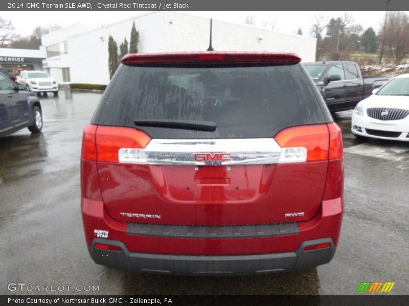 Crystal Red Tintcoat / Jet Black 2014 GMC Terrain SLE AWD