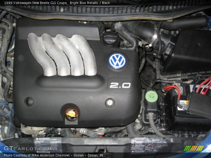 Bright Blue Metallic / Black 1999 Volkswagen New Beetle GLS Coupe