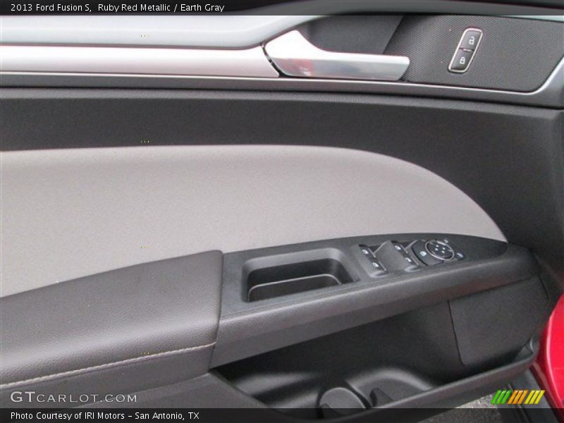 Ruby Red Metallic / Earth Gray 2013 Ford Fusion S