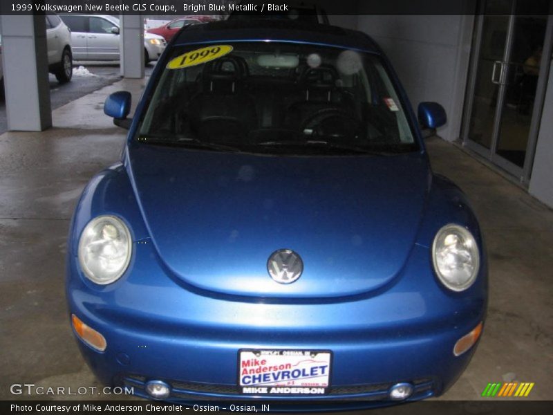 Bright Blue Metallic / Black 1999 Volkswagen New Beetle GLS Coupe