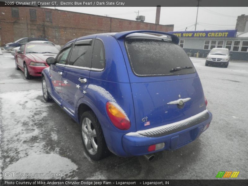 Electric Blue Pearl / Dark Slate Gray 2005 Chrysler PT Cruiser GT