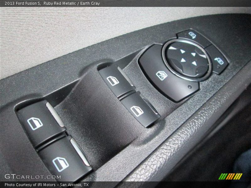 Ruby Red Metallic / Earth Gray 2013 Ford Fusion S
