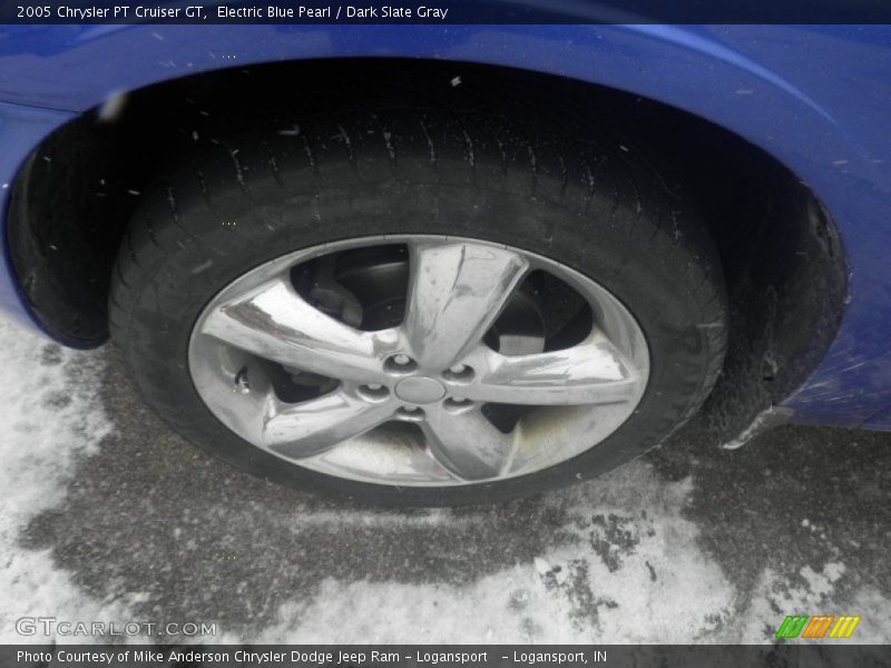 Electric Blue Pearl / Dark Slate Gray 2005 Chrysler PT Cruiser GT