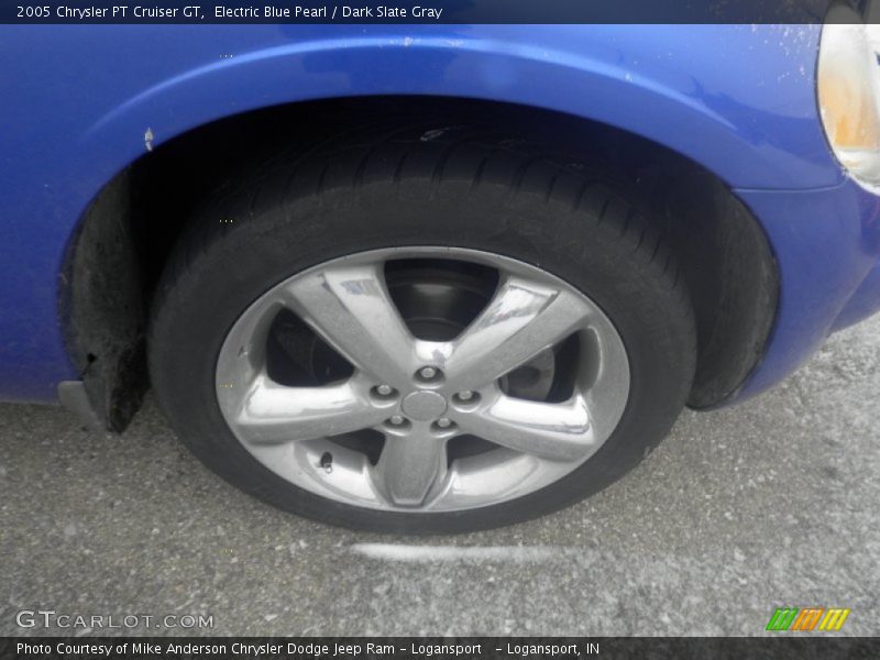 Electric Blue Pearl / Dark Slate Gray 2005 Chrysler PT Cruiser GT