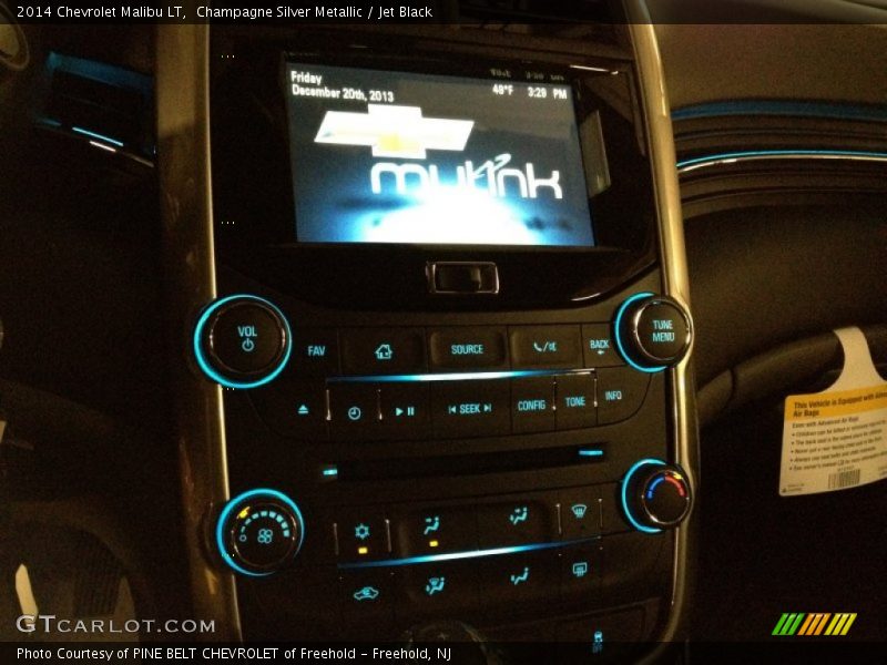 Champagne Silver Metallic / Jet Black 2014 Chevrolet Malibu LT