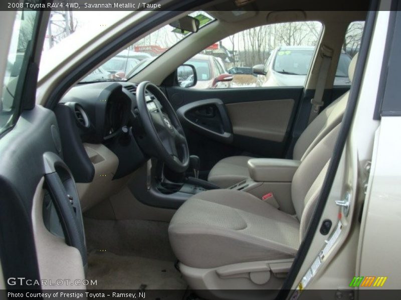 Savannah Metallic / Taupe 2008 Toyota RAV4 4WD