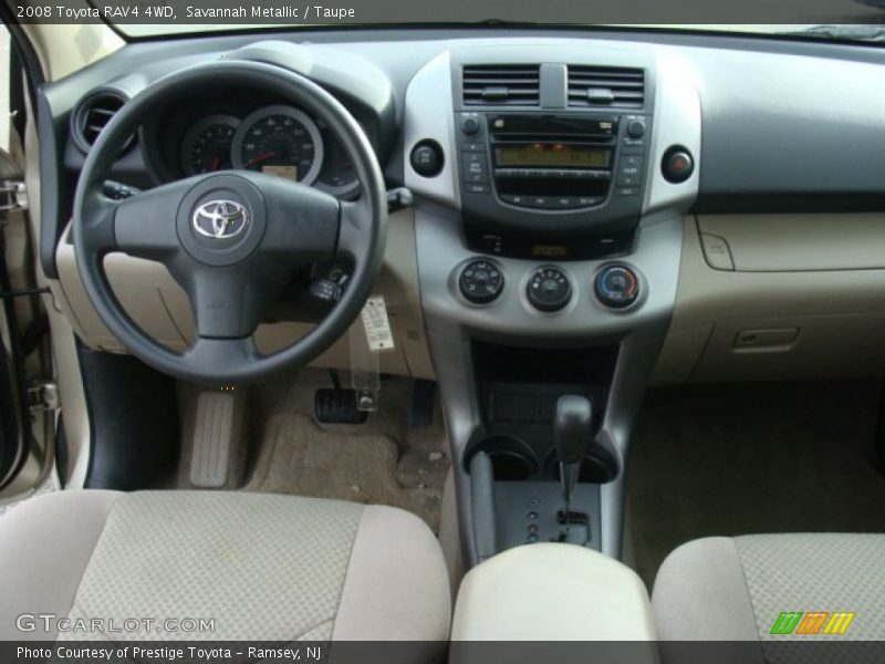 Savannah Metallic / Taupe 2008 Toyota RAV4 4WD