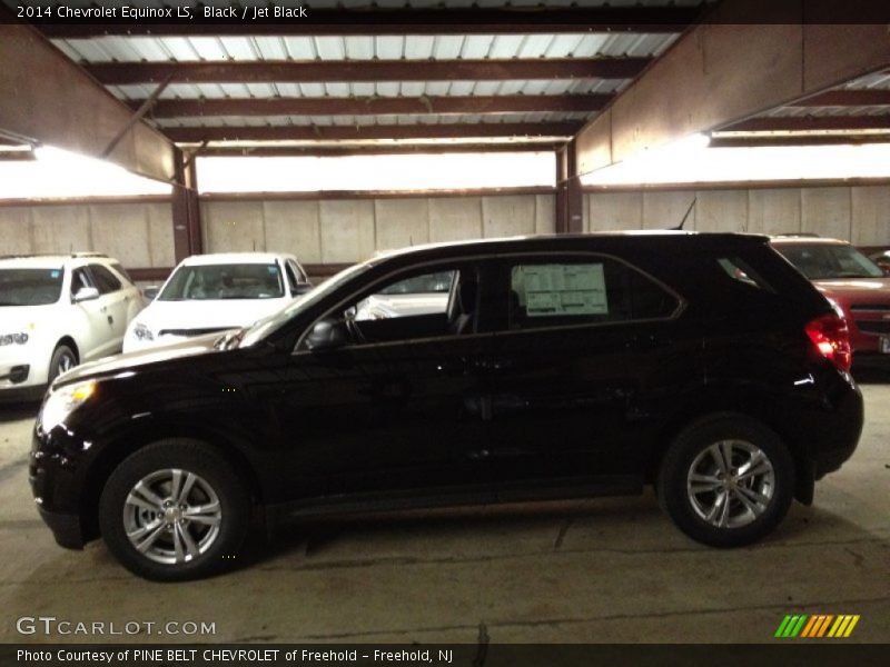 Black / Jet Black 2014 Chevrolet Equinox LS