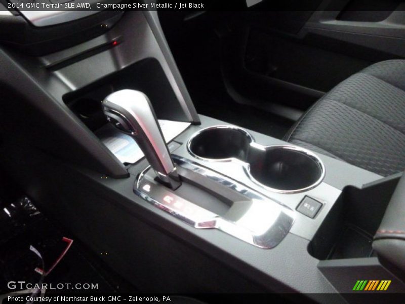 Champagne Silver Metallic / Jet Black 2014 GMC Terrain SLE AWD