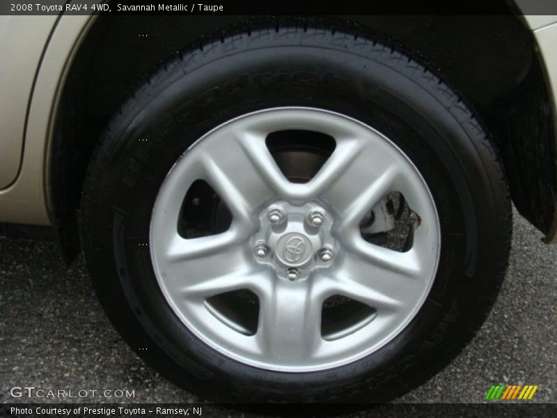 Savannah Metallic / Taupe 2008 Toyota RAV4 4WD