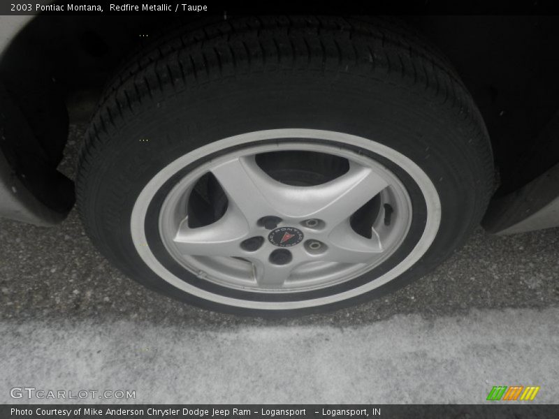Redfire Metallic / Taupe 2003 Pontiac Montana