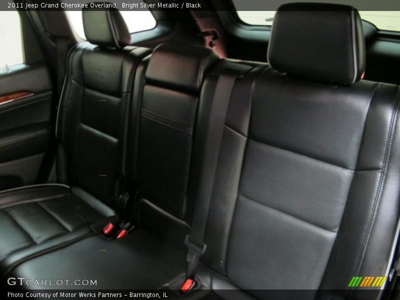 Bright Silver Metallic / Black 2011 Jeep Grand Cherokee Overland
