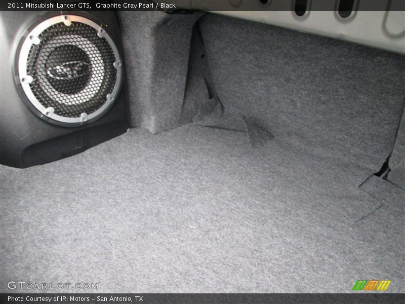 Graphite Gray Pearl / Black 2011 Mitsubishi Lancer GTS
