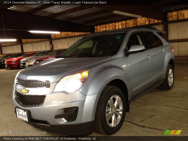 Silver Topaz Metallic / Light Titanium/Jet Black 2014 Chevrolet Equinox LT