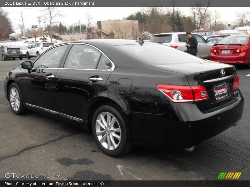 Obsidian Black / Parchment 2011 Lexus ES 350