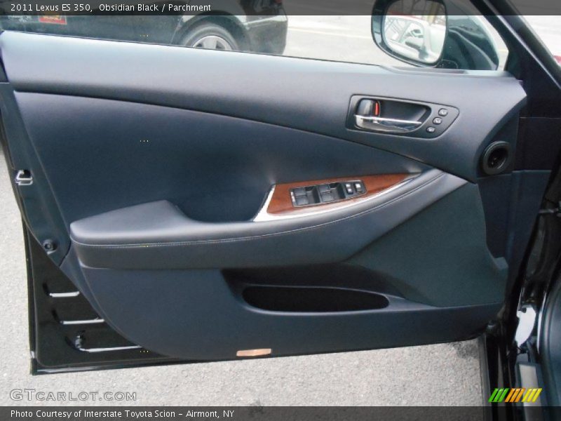 Obsidian Black / Parchment 2011 Lexus ES 350