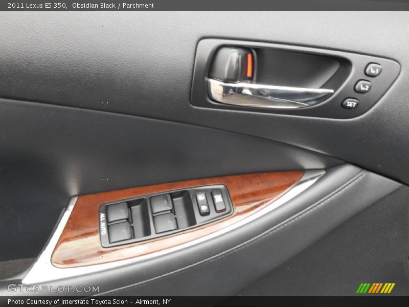 Obsidian Black / Parchment 2011 Lexus ES 350