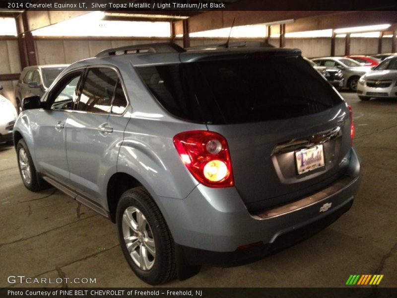 Silver Topaz Metallic / Light Titanium/Jet Black 2014 Chevrolet Equinox LT